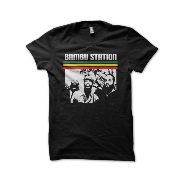 Rasta Tee-Shirt Bambu Station t-shirt black