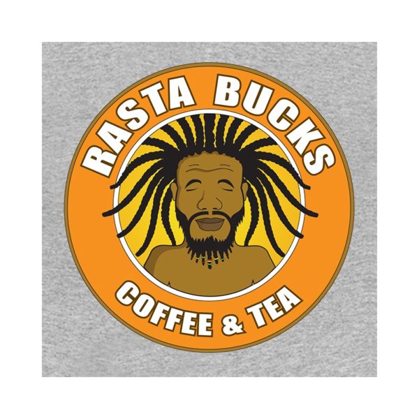 Rasta Tee-Shirt Gray shirt rasta bucks coffee
