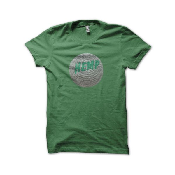 Rasta Tee-Shirt Hemp T-Shirt Green softbag