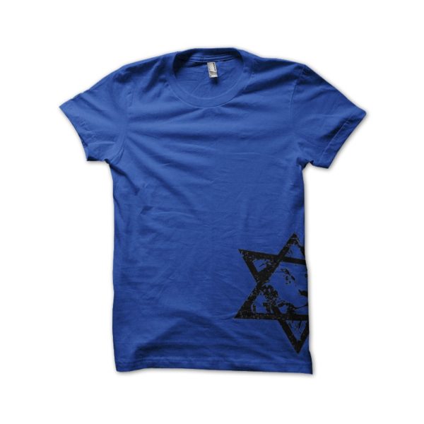 Rasta Tee-Shirt LION OF JUDAH T-Shirt Blue