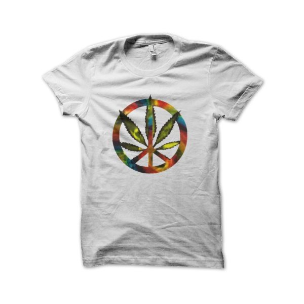 Rasta Tee-Shirt Marijuana rainbow t-shirt