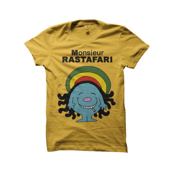 Rasta Tee-Shirt Mr. Rastafarian T Shirt Black