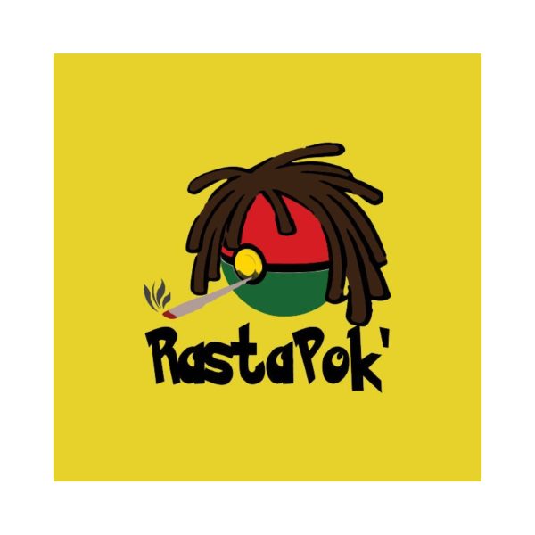 Rasta Tee-Shirt Pokemon parody shirt Rasta Pok 'yellow