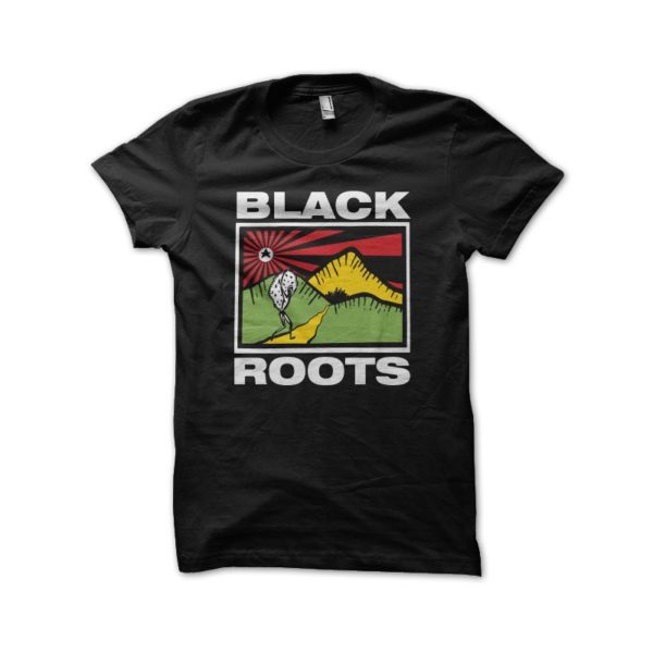 Rasta Tee-Shirt T-shirt Black Roots black