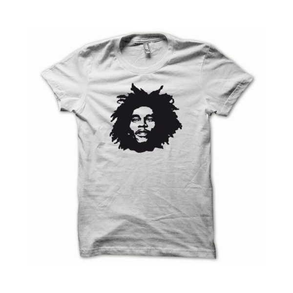 Rasta Tee-Shirt T-shirt Bob Marley black white