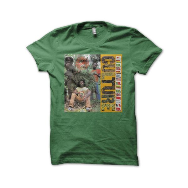 Rasta Tee-Shirt T-shirt Culture reggae band green