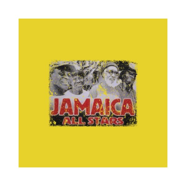 Rasta Tee-Shirt T-shirt Jamaica All Star vintage yellow