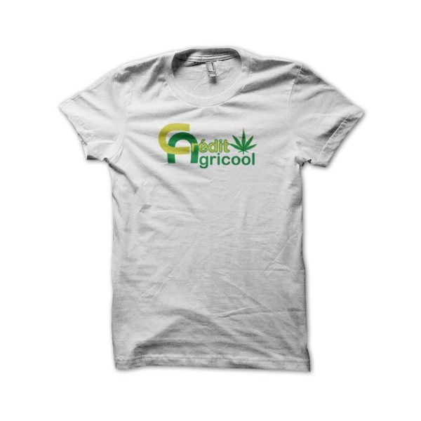 Rasta Tee-Shirt T-shirt rasta Crédit Agricool white