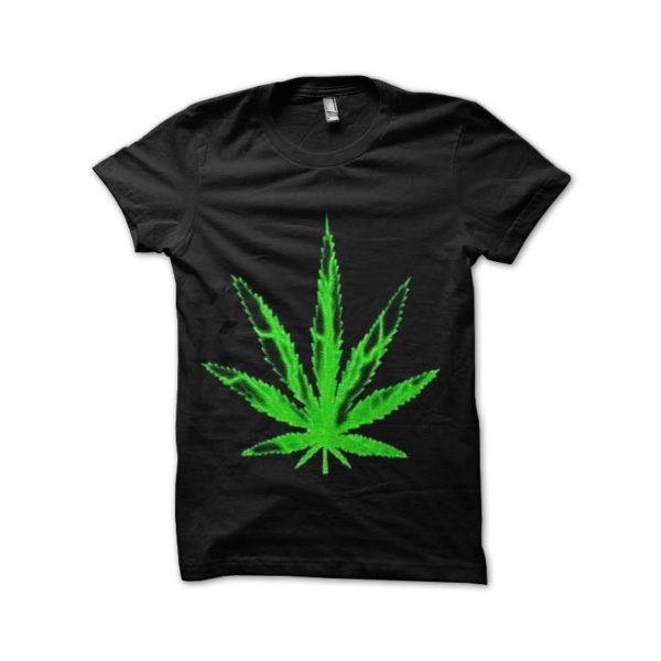 Rasta Tee-Shirt Tee shirt marijuana leaf