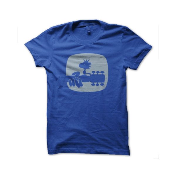 Rasta Tee-Shirt Woodstock snoopy t-shirt royal blue