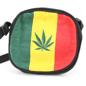 Bag Hemp Circle Handmade Cannabis Leaf