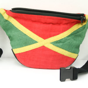 Bag Waist Hemp Jamaica Green Yellow Red