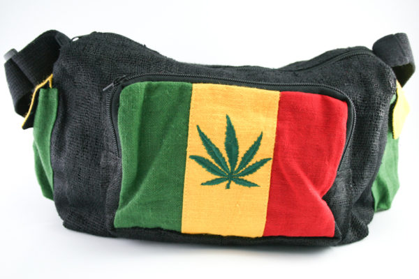 Bag Hemp Big Size Shoulder Cannabis Leaf
