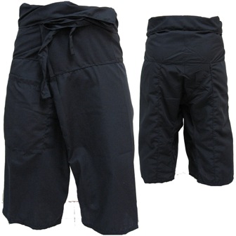Trousers Thai Fisherman Pants Black