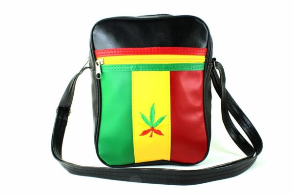 Bag Vinyl Shoulder Green Yellow Red Style Lacoste Sport