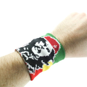 Rasta Shop Che Guevara Wristband Green Yellow Red Stripes Writsband with Che