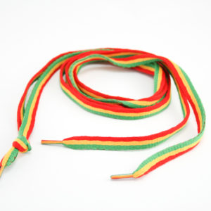 Rasta Laces Green Yellow Red