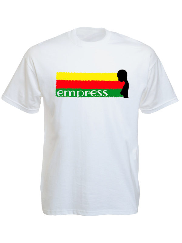 Empress Rasta White Tee-Shirt
