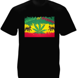 House of Reggae Black Tee-Shirt