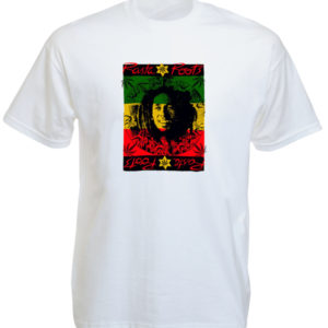 Bob Marley Jesus Christ White Tee-Shirt