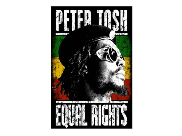 Peter Tosh Equal Rights White Tee-Shirt