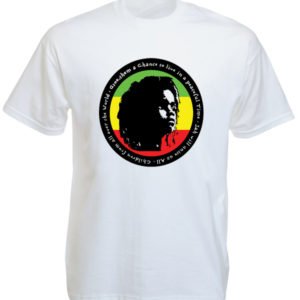 Rasta Kid for Peace White Tee-Shirt