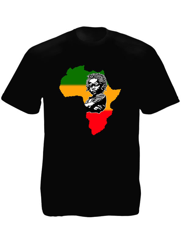 Africa Unite Baby Rasta Black Tee-Shirt