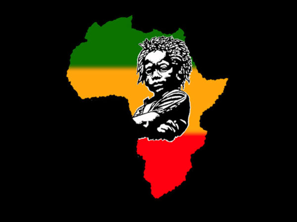 Africa Unite Baby Rasta Black Tee-Shirt