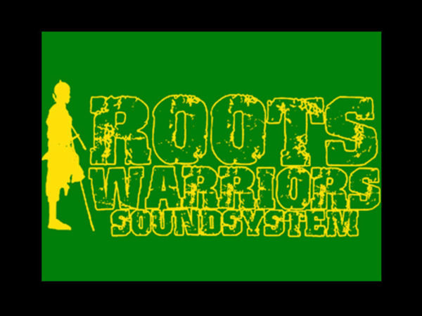 Roots Warriors Sound System Black Tee-Shirt