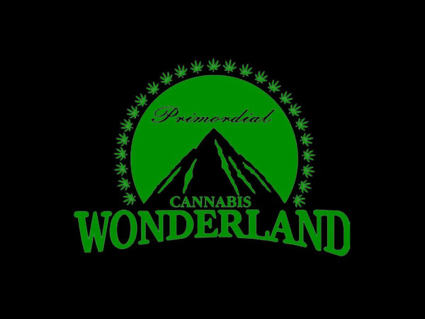 Paramount Wonderland Cannabis Black Tee-Shirt